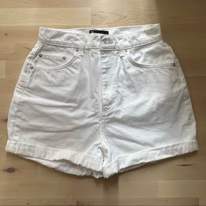 Asos White Denim Shorts